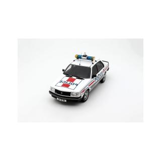 RENAULT 18 TURBO POLICE NATIONALE 1982 OttO mobile 1:18 Resinemodell (Türen, Motorhaube... nicht zu öffnen!)